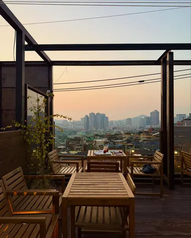 해방촌 루프탑 뷰
